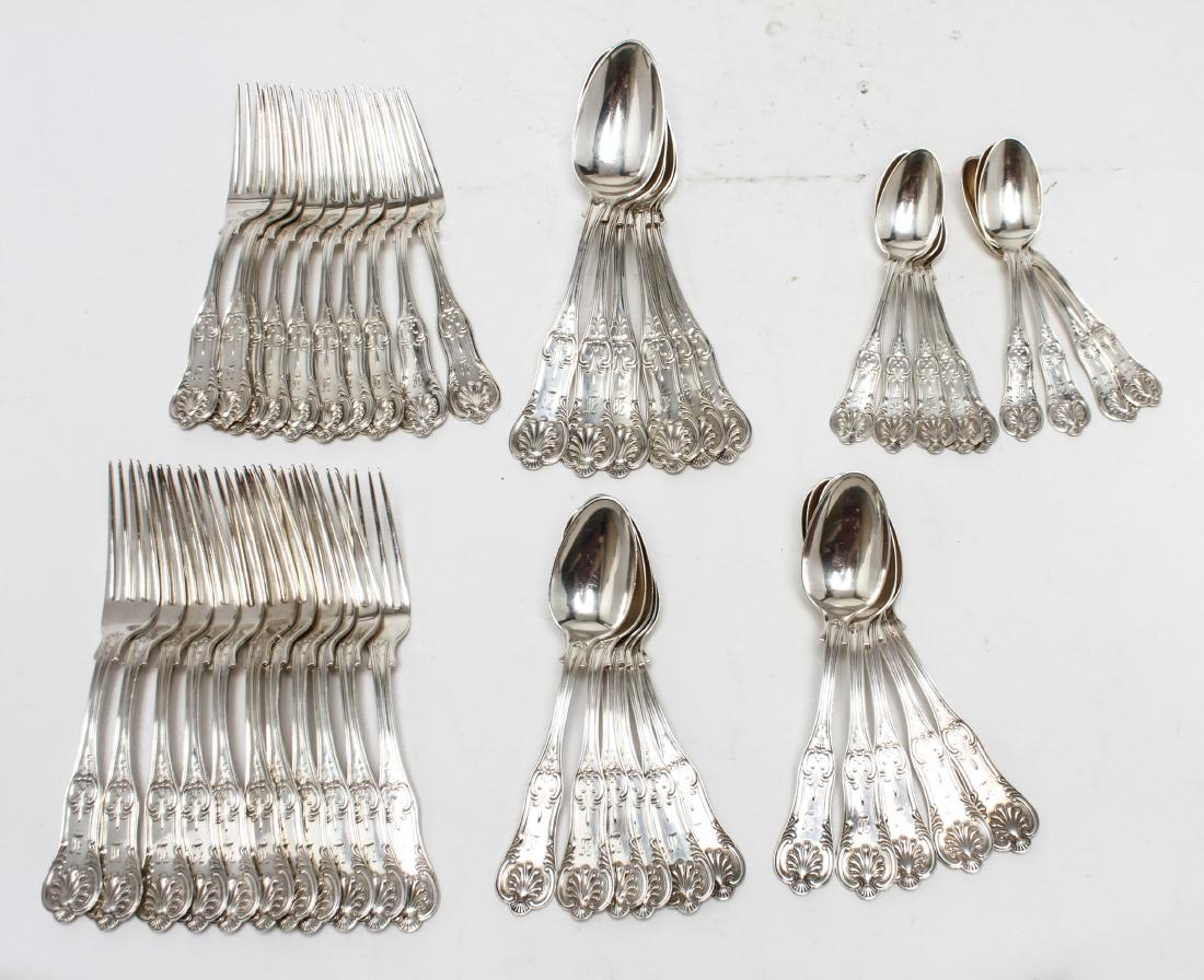 Tiffany & Co Silver "English King" Flatware Set 47 (1 of 10)