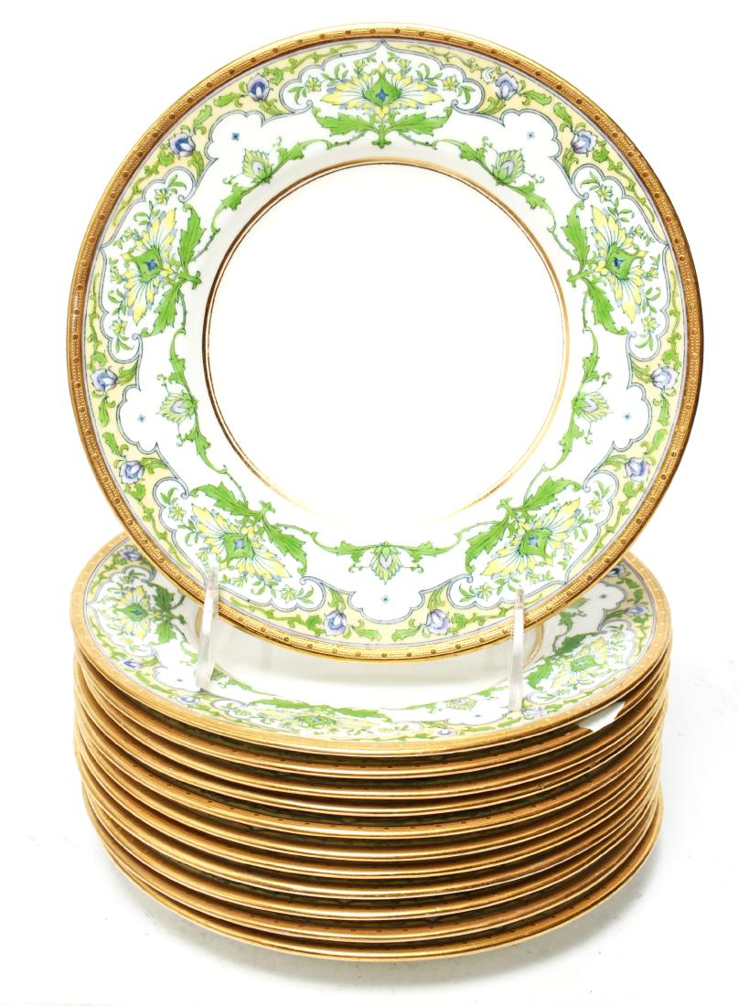 Tiffany & Co. Minton Dessert Plates Vintage Set 12