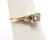 Art Deco 14K Gold Three Diamonds lady's ring - 2