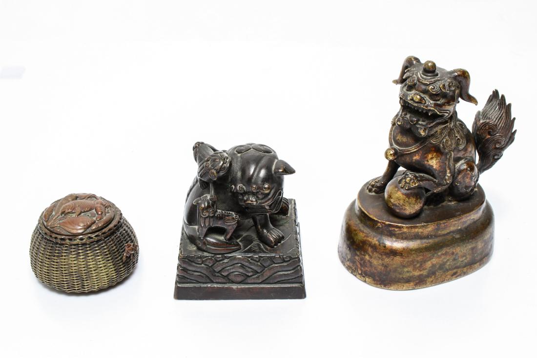 Chinese & Japanese Bronze & Other Metal Items, 3 (1 of 16)