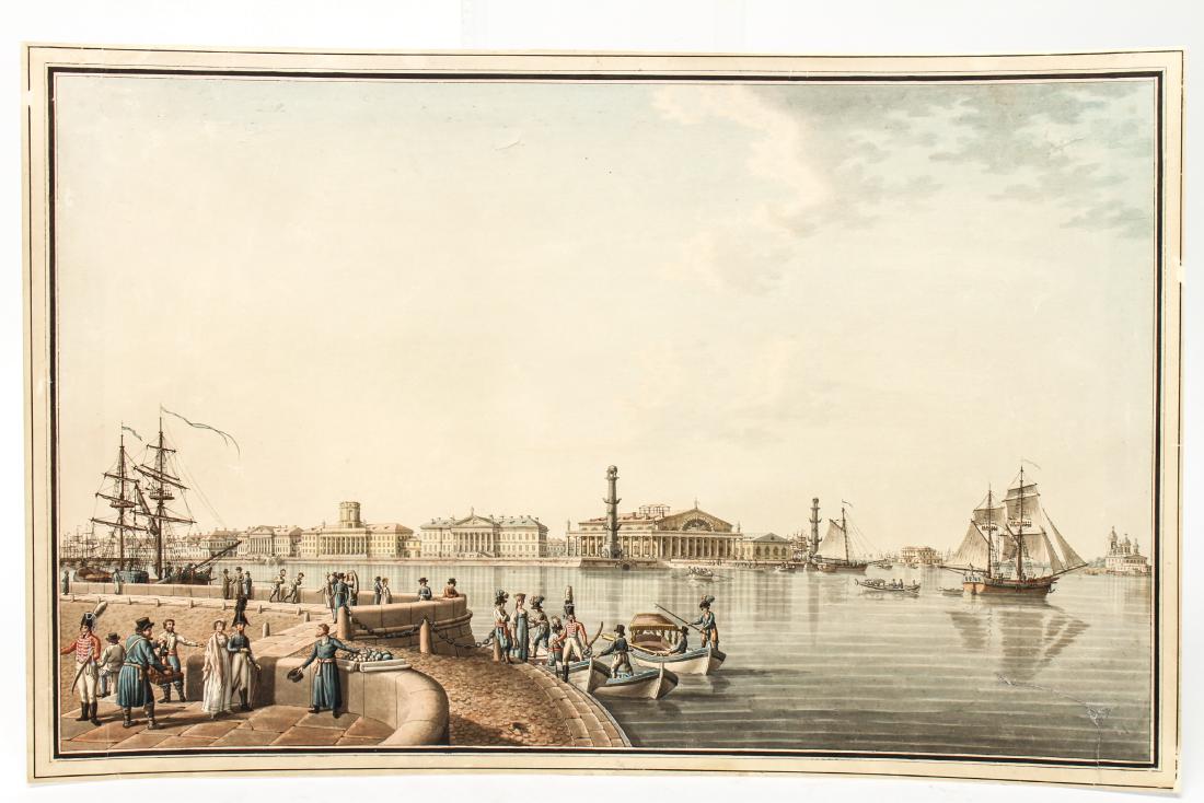 B. Patersson St Petersburg Watercolor / Etching (1 of 18)