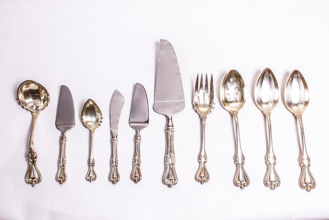 Towle Silver "Old Colonial" Serving Utensils 10 Pc (1 of 9)