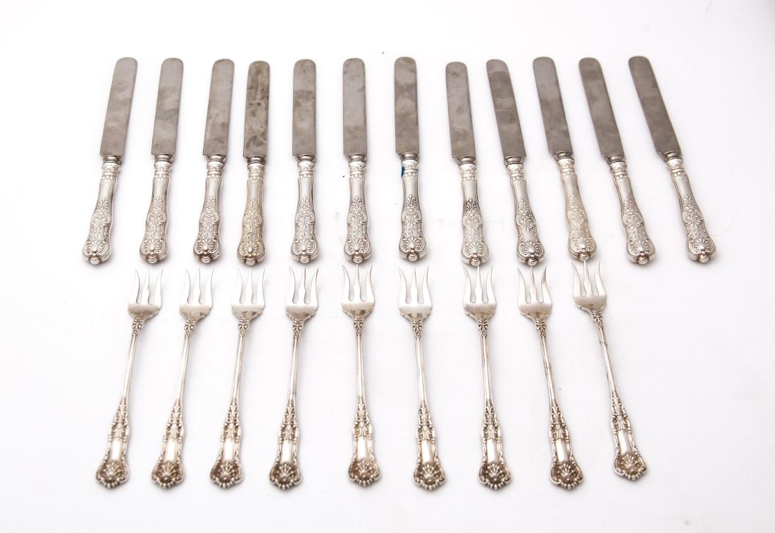 Bailey Banks & Biddle Silver Hors d'Oeuvre Cutlery (1 of 15)