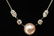 Graff Platinum Total 3cts Diamond & Pearl Necklace - 19