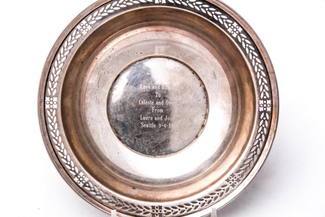 Tiffany & Co. Sterling Silver Pierced Rim Bowl (1 of 5)