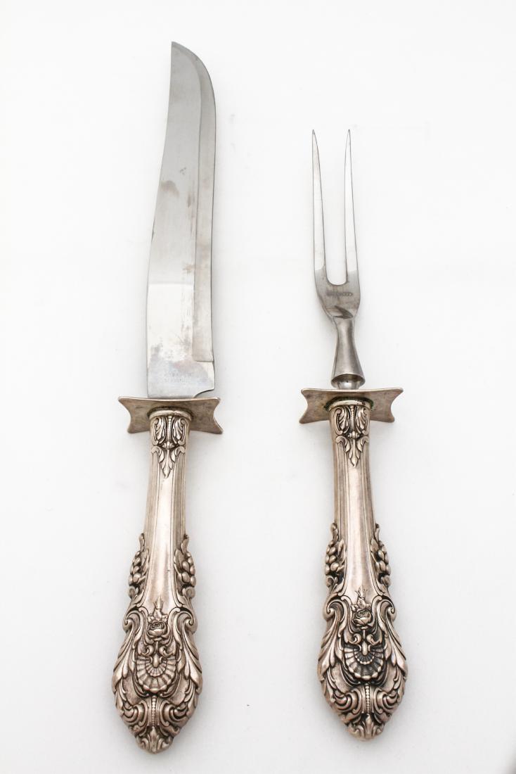 Wallace Silver "Sir Christopher" Carving Set (1 of 6)