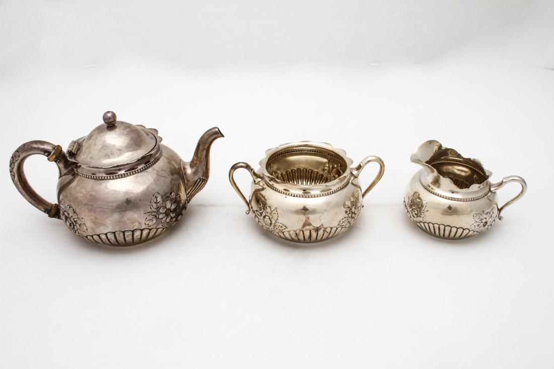 Gorham Silver Partial Tea Service, 3 Pieces, 1888 (1 of 13)
