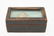 Wood Model Boat in a Shadow Box Lid Trinket Box