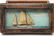 Wood Model Boat in a Shadow Box Lid Trinket Box - 6