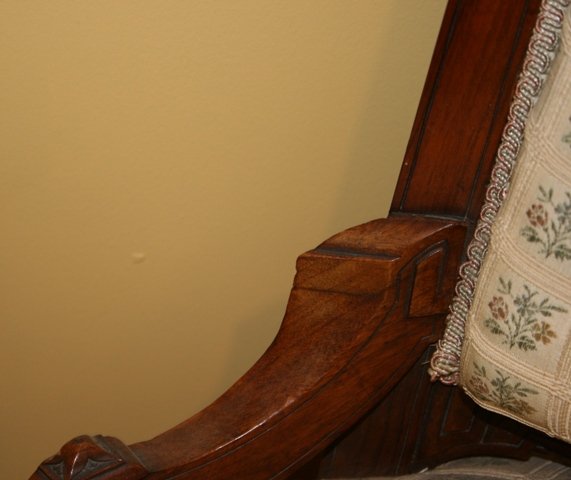Pair of 19th C Eastlake Style Aesthetic Chairs - 9