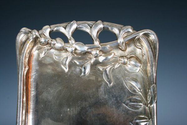 Christofle Silver Plated Art Nouveau Tray c1900 - 2