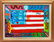 Peter Max "American Flag" Acrylic on Canvas