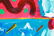 Peter Max "American Flag" Acrylic on Canvas - 8