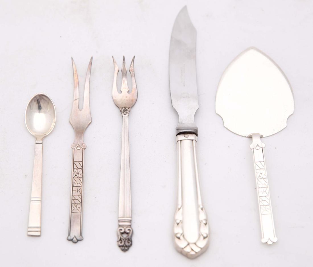 Georg Jensen & Danish Silver Assorted Utensils, 5 (1 of 11)