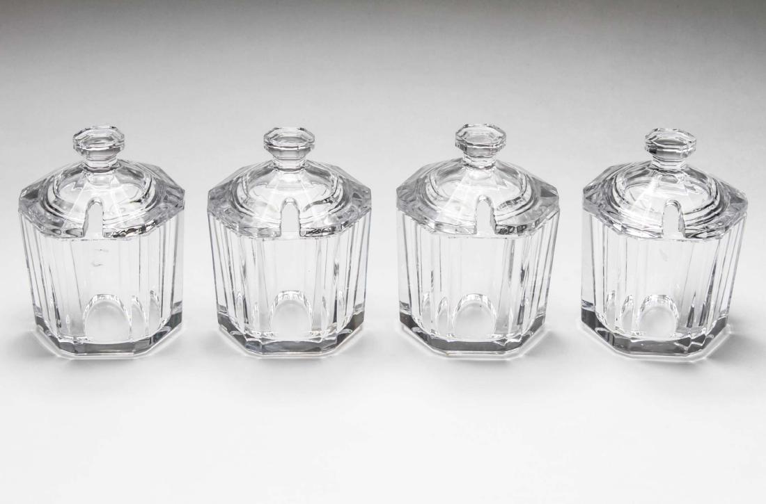 Orrefors Crystal Jam or Condiment Jars, Set of 4 (1 of 5)