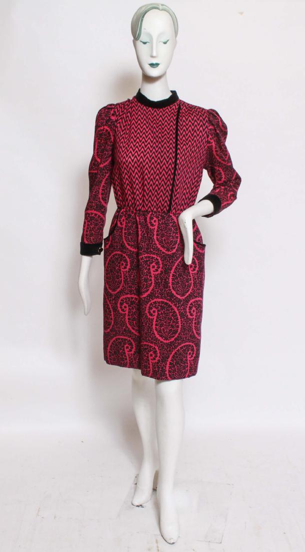 Balmain Vendome Light Wool Couture Dress (1 of 12)