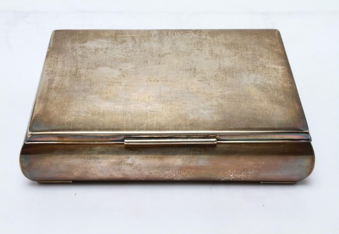 Danish Mid-Century Sterling Silver Box Hinged Top (1 of 5)