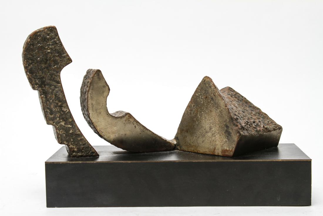 John Roper Abstract Metal Tabletop Sculpture (1 of 9)