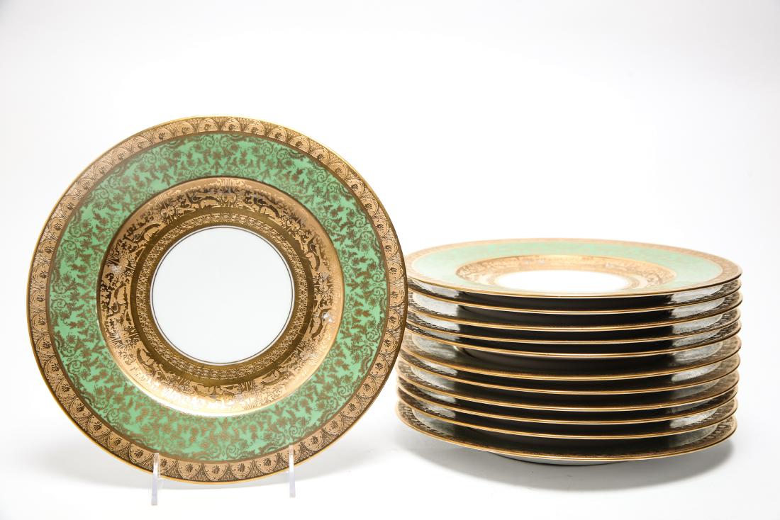 Royal Bavarian Hutschenreuther Selb Dinner Plates (1 of 12)