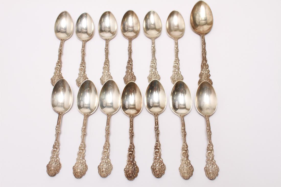 Gorham Silver "Versailles" Table & Teaspoons, 14 (1 of 5)
