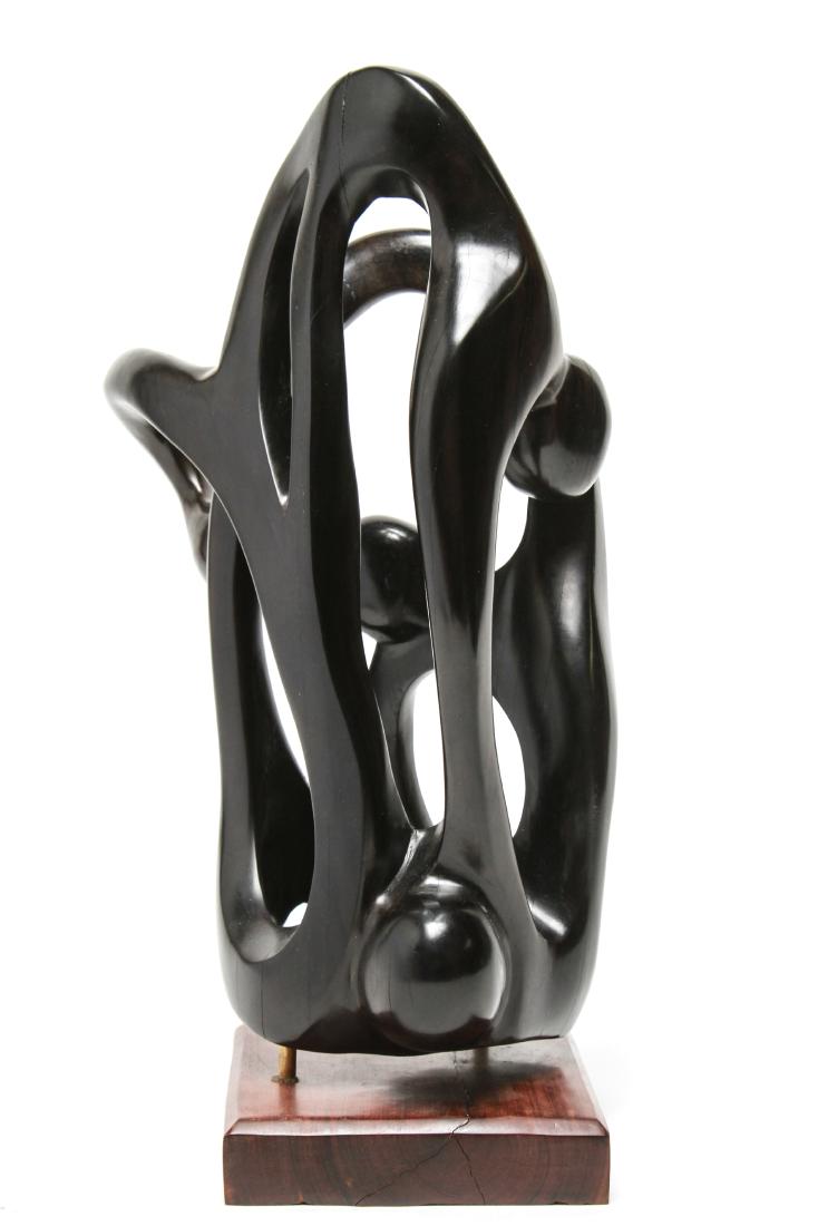 Augustin Cardenas Attrib. Abstract Wood Sculpture (1 of 9)