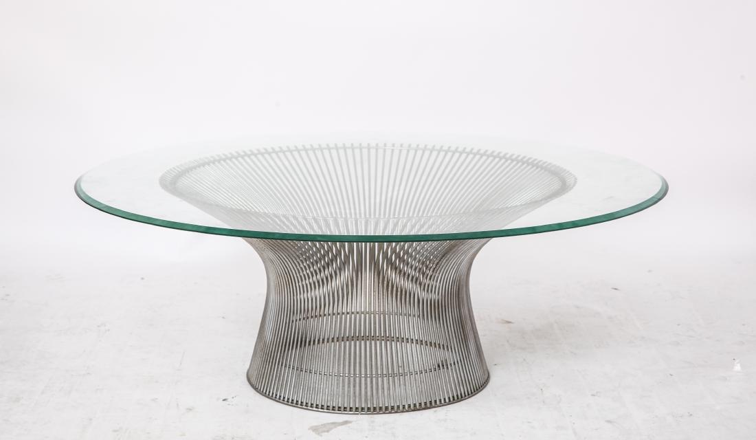 Warren Platner Knoll Steel Glass Low Warren Platner Side Table Jun 20