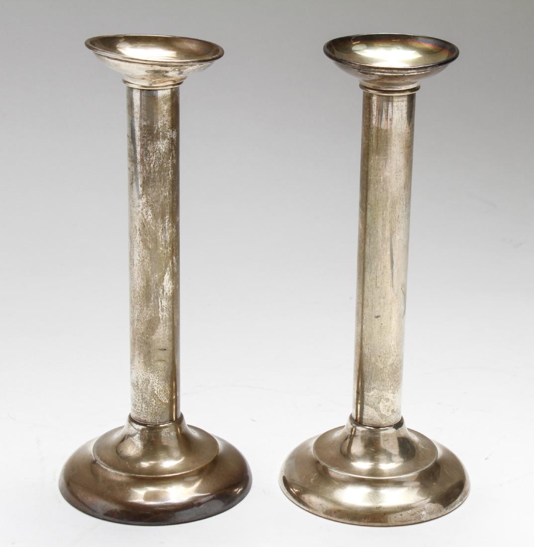Reed & Barton Sterling Silver Candlesticks, Pair (1 of 5)