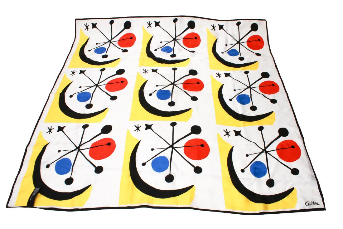 Paper Ball Alexander Calder Silk Scarf (1 of 3)