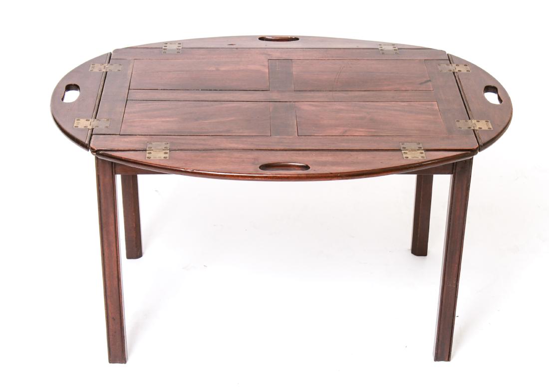 English Manner Mahogany Butler's Tray Table (1 of 6)