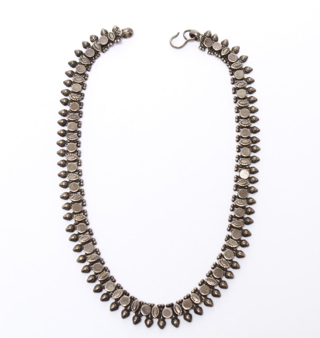 Rajasthan Indian Silver Necklace "ra" Marked