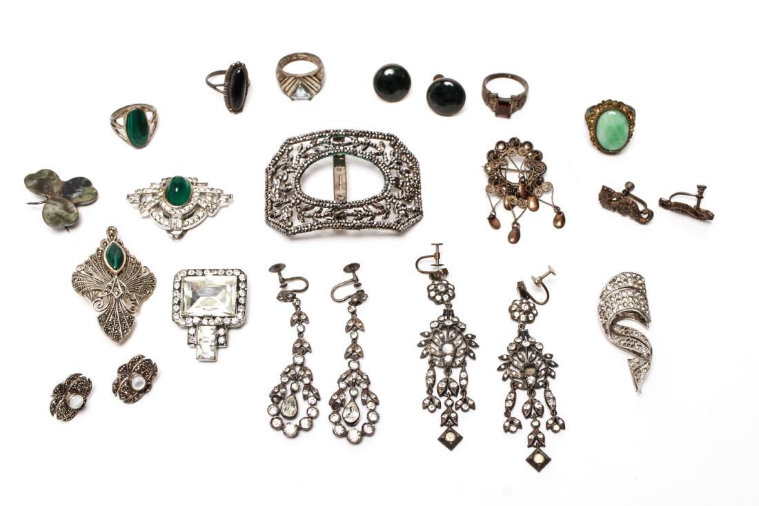 Silver Jewelry Earrings Brooches Rings & Clips 17 (1 of 9)