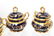 Bavaria Waldershof Cobalt & Gilt Dinner Svc 174 Pc - 13