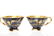 Bavaria Waldershof Cobalt & Gilt Dinner Svc 174 Pc - 5