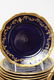 Bavaria Waldershof Cobalt & Gilt Dinner Svc 174 Pc - 8