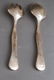 Rare Bulgari Eccentrica Silver Salad Servers Pair - 2