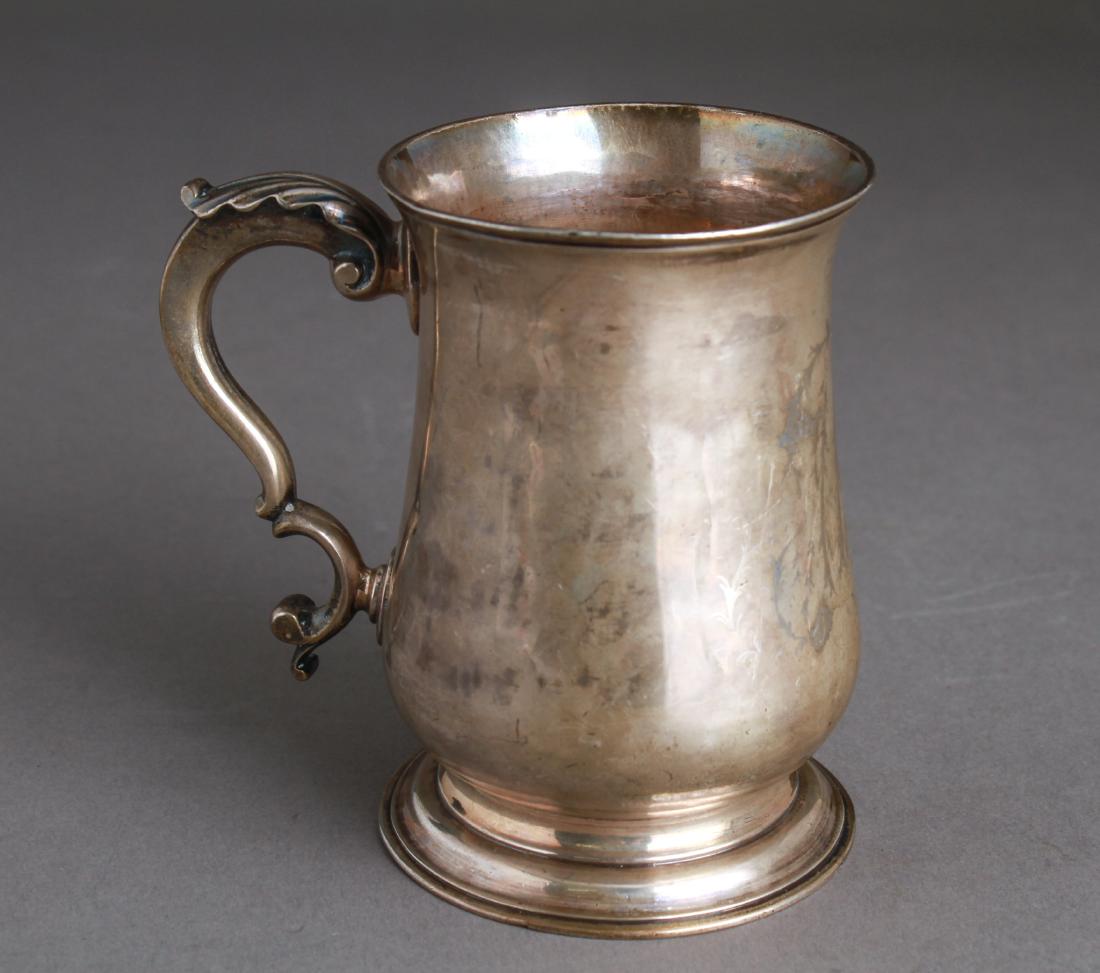 English Sterling Silver Mug / Beaker / Cup 18th C. (1 of 5)