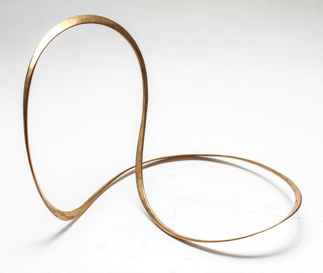 Silas Seandel Attrib. Infinity Brass Sculpture (1 of 5)