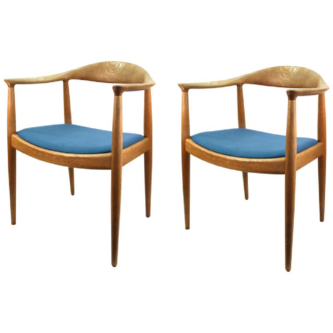 Hans Wegner Johannes Hansen JH 501 Chairs, Pr (1 of 14)