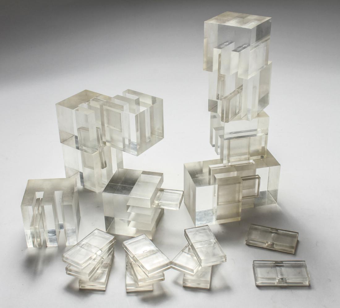 Bennett Cerf Brentano's Acrylic Puzzle / Sculpture (1 of 9)