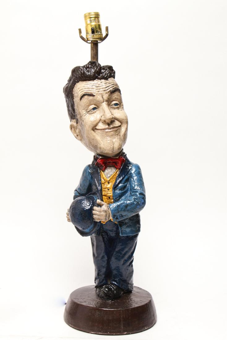 Stan Laurel Figural Composite Lamp (1 of 6)