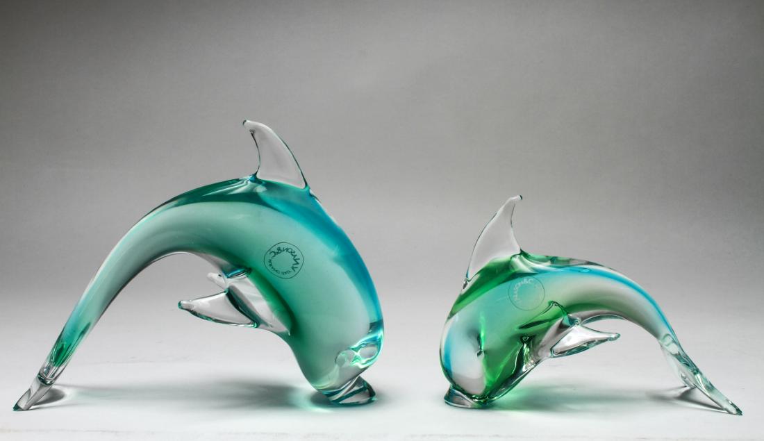 Mid-Century Murano Glass Vincenzo Nason Dolphins (1 of 10)