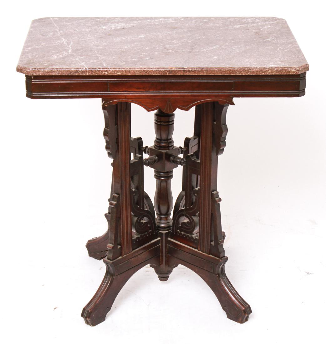 Eastlake Marble Top Table
