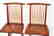 George Nakashima 'Conoid' Walnut Chairs, Pair - 8