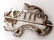French Art Nouveau Silver Floral Belt Buckles, 2 - 5