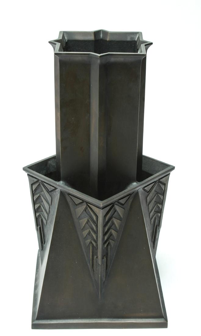Frank Lloyd Wright Foundation Bronze Pocket Vase Jul 28 2019