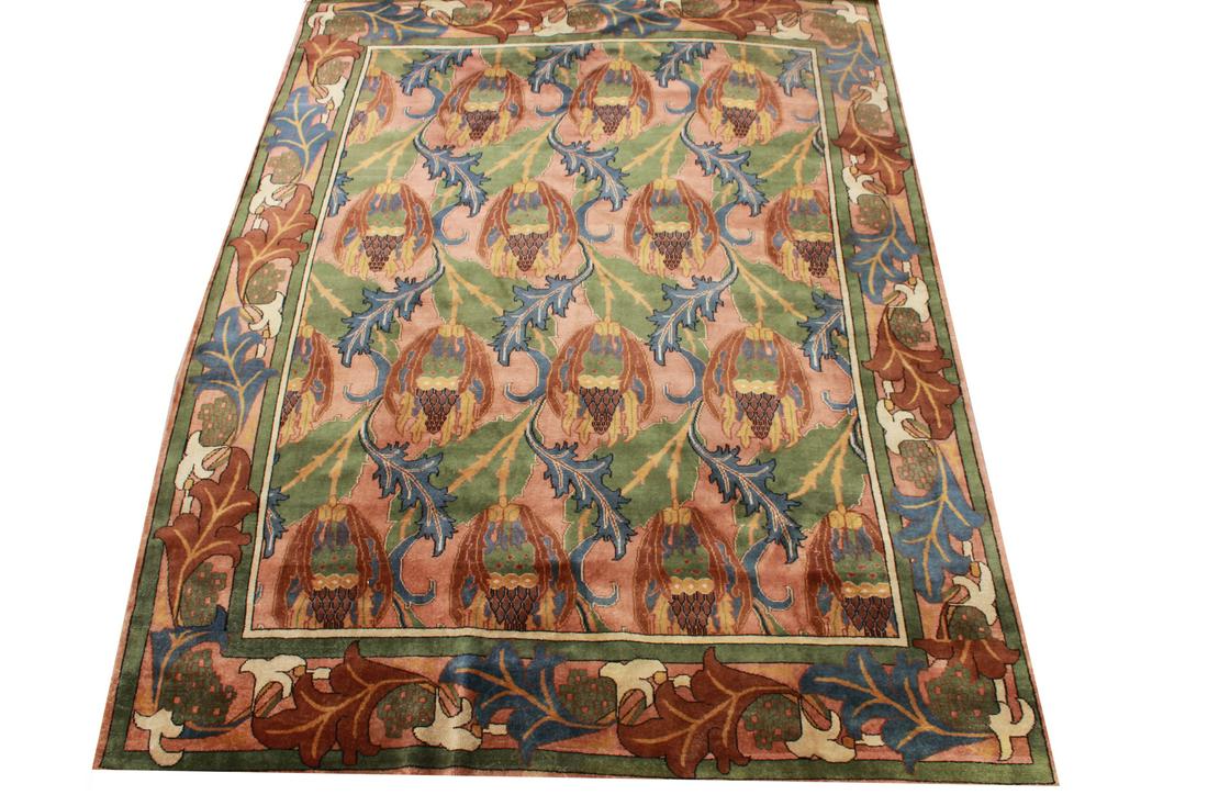 Arts & Crafts Manner Thistle Carpet 10' 1" x 13' 4 (1 of 4)