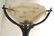 Edgar Brandt Manner Iron Torchiere Alabaster Shade - 5