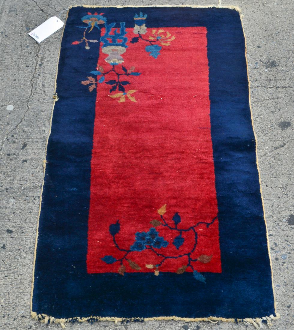 Nichols Chinese Art Deco Rug 2' 1" x 3' 8" (1 of 3)