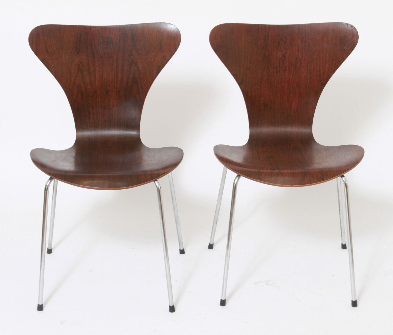 Arne Jacobsen for Fritz Hansen Series 7 Chairs, Pr (1 of 8)