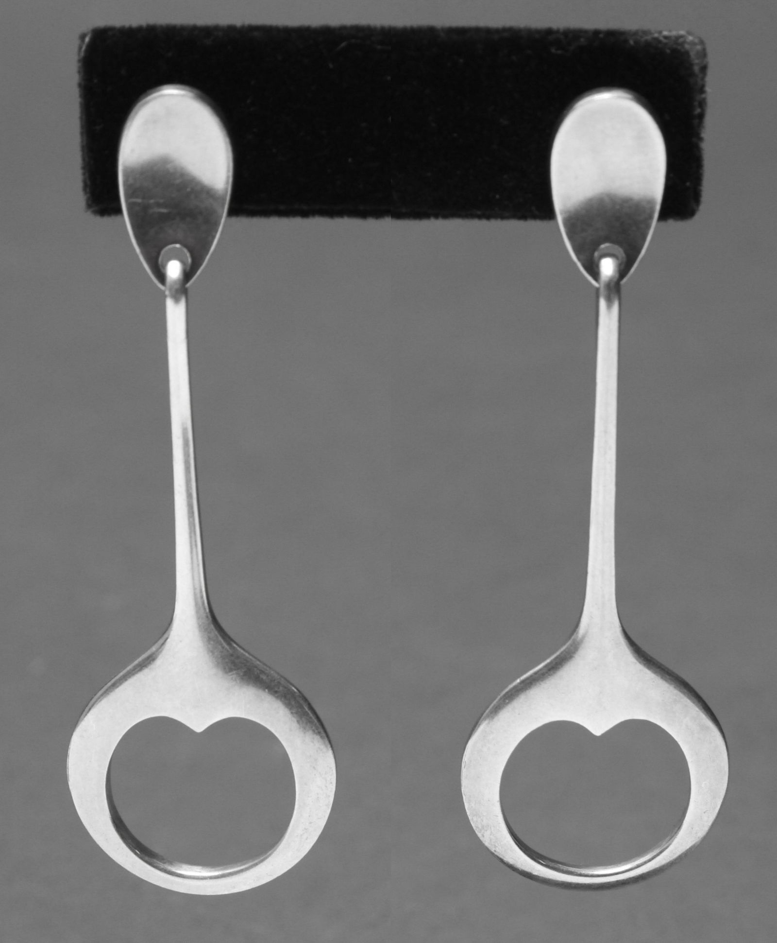 Hans Hansen Sterling Silver Dangle Post Earrings (1 of 5)